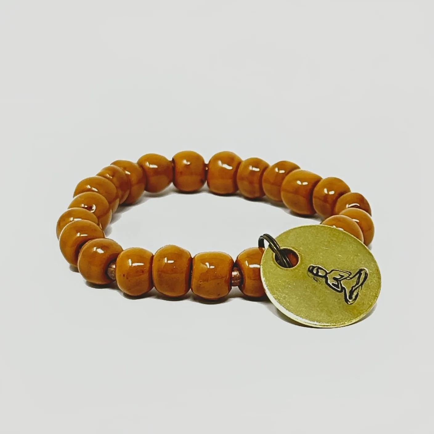 Tiger Tail Inspiration Charm Bracelet