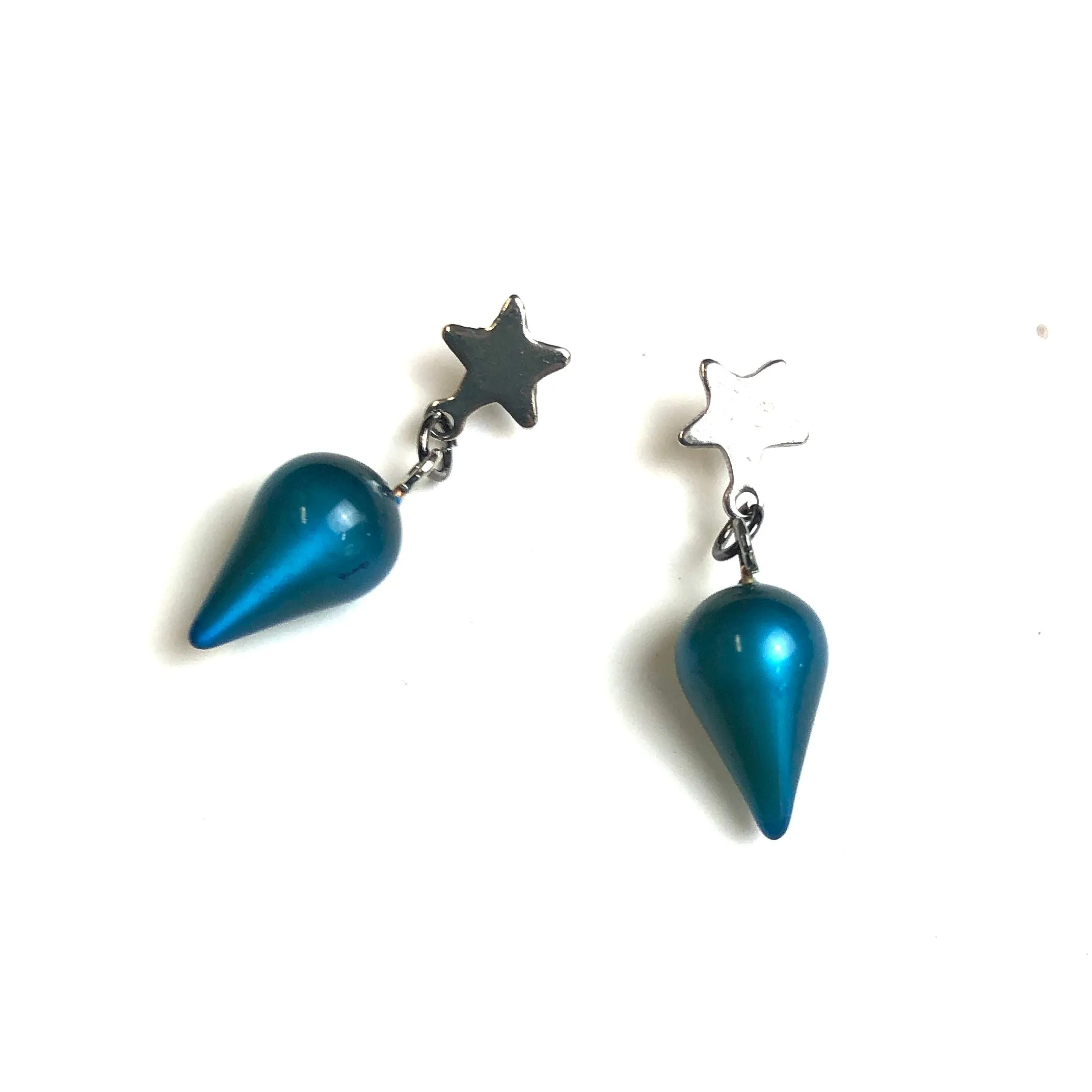 Zircon Moonglow StarSpike Earrings